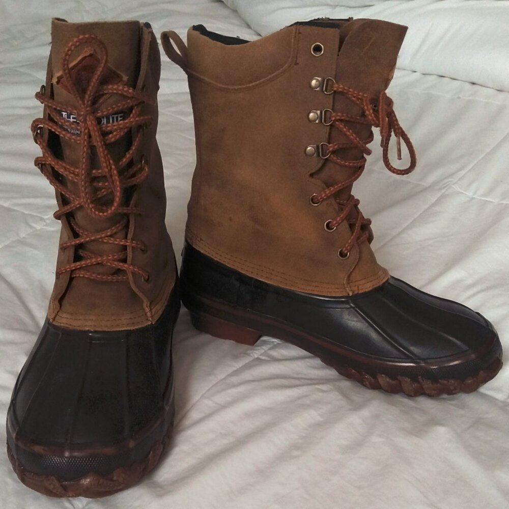 Red Ball LaCrosse Suede Winter Hunting Boots EUC